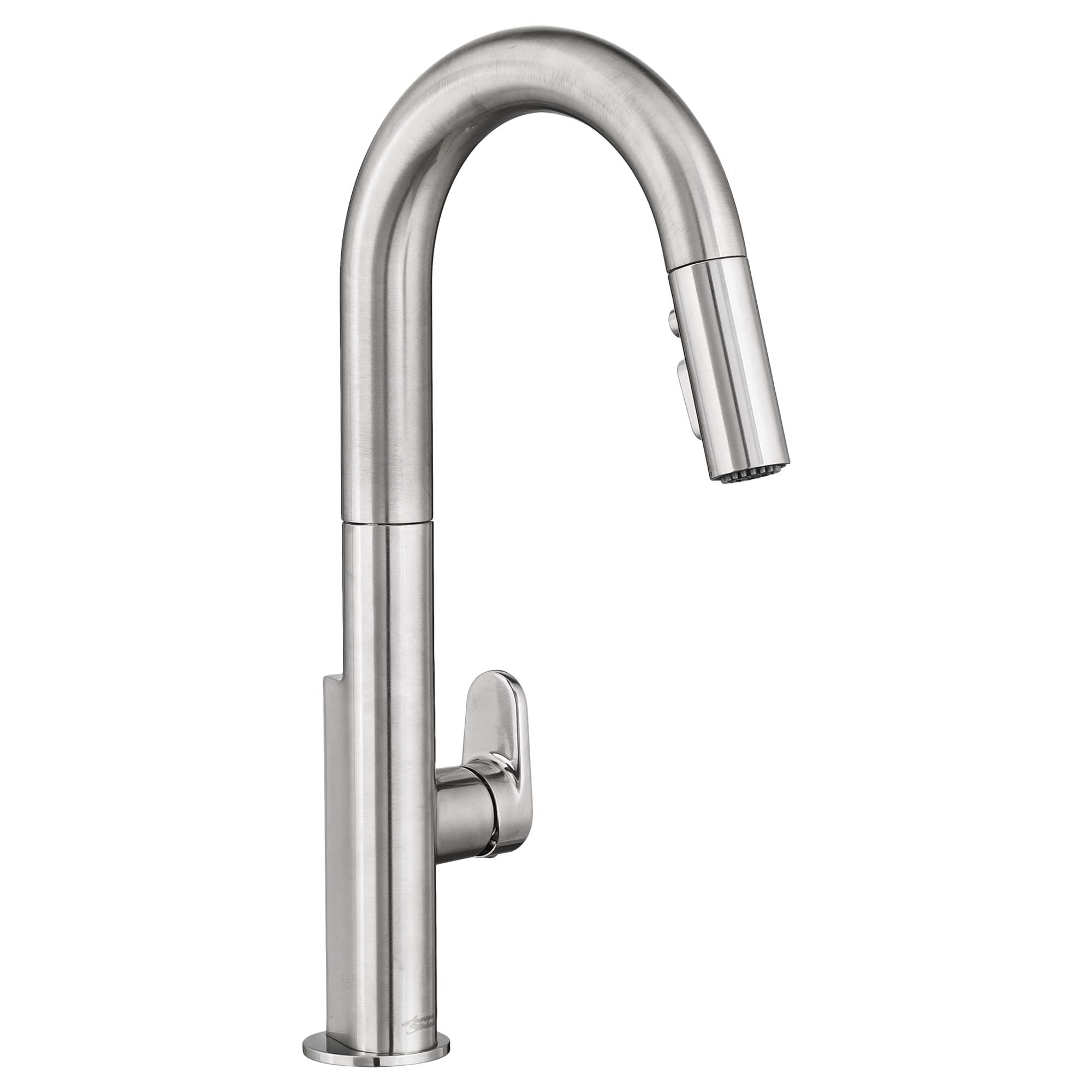 Beale Single Handle Pull-Down Spray Kitchen Faucet in Stainless Steel