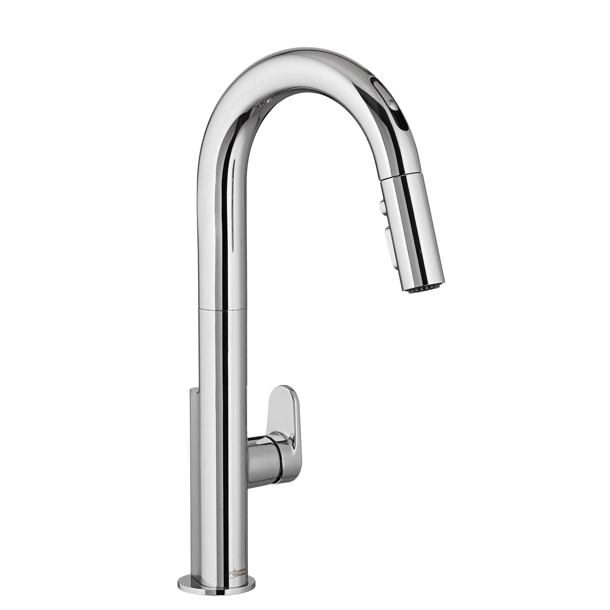 Beale Single Handle Pull-Down Spray Kitchen Faucet w/Selectronic Hands-Free Tech in Polished Chrome