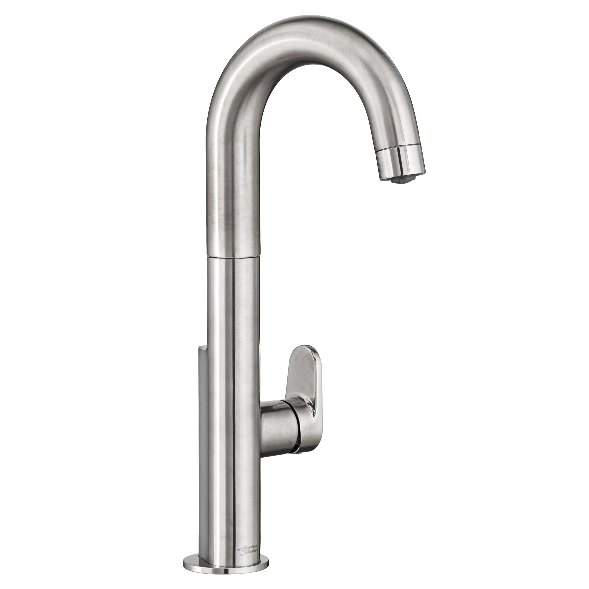 Beale Single Handle Pull-Down Spray Bar Faucet in Stainless Steel