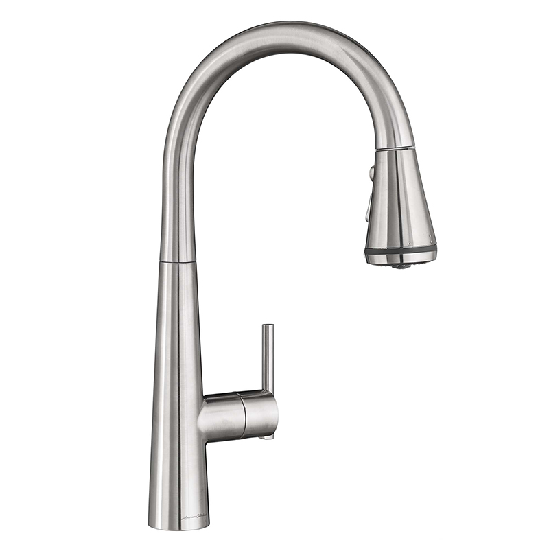 Edgewater Single Handle Pull-Down Spray Kitchen Faucet w/SelectFlo in Stainless Steel