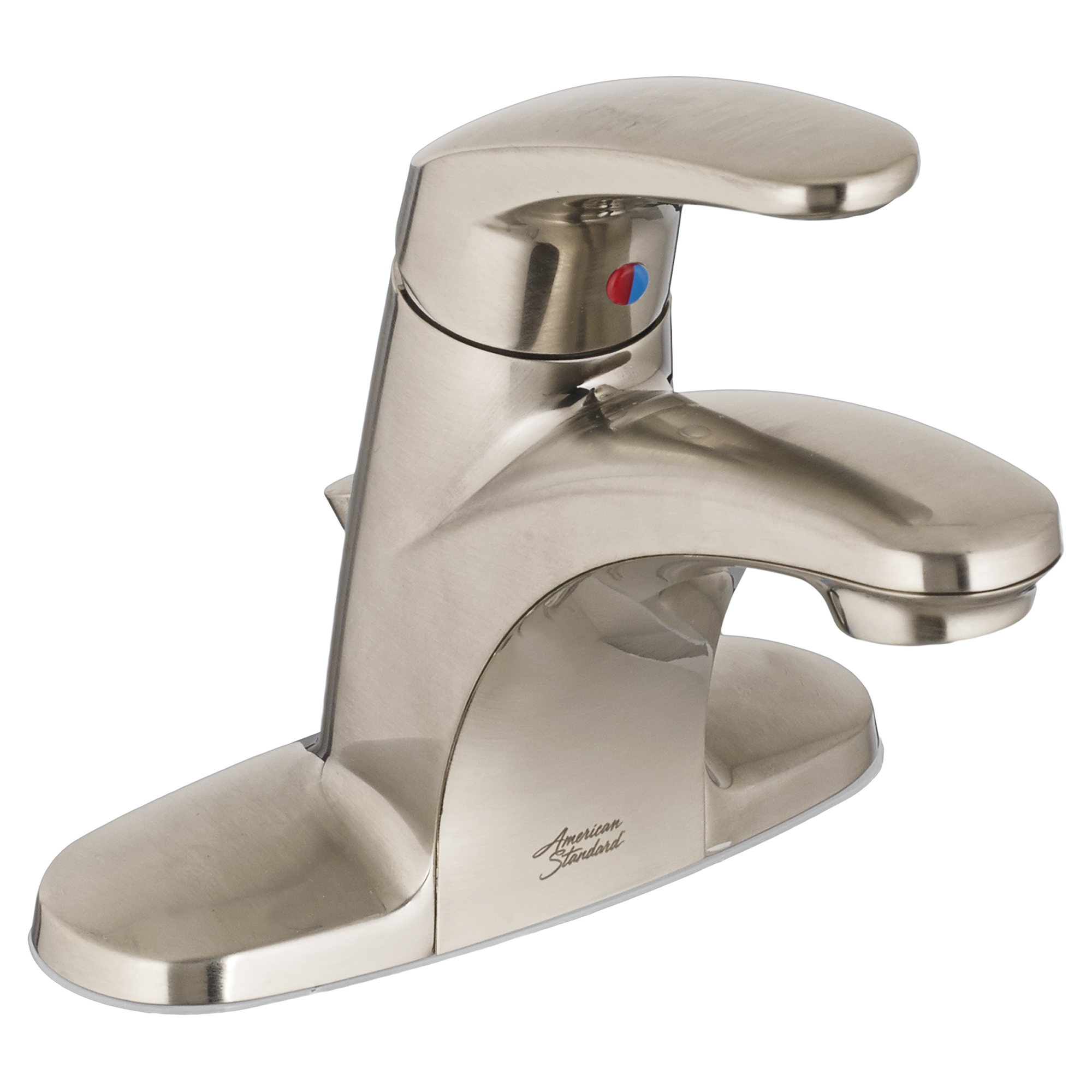 Colony Pro Centerset Lav Fct in Nickel w/Handle/Pop-Up Drain