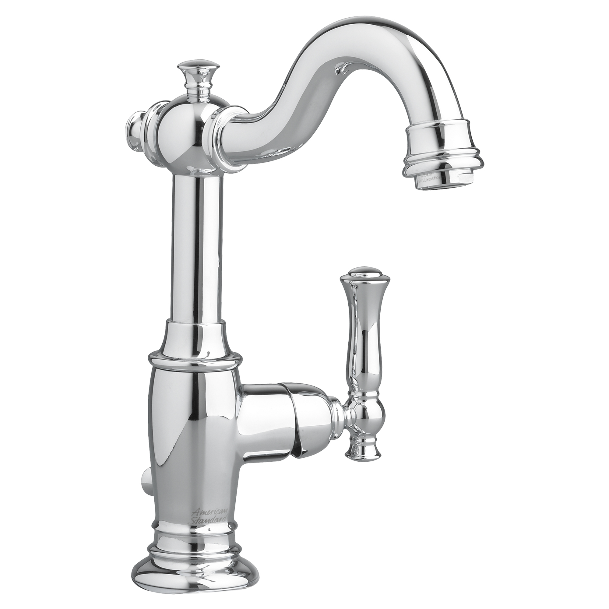 Quentin Single Hole Lavatory Faucet in Polished Chrome