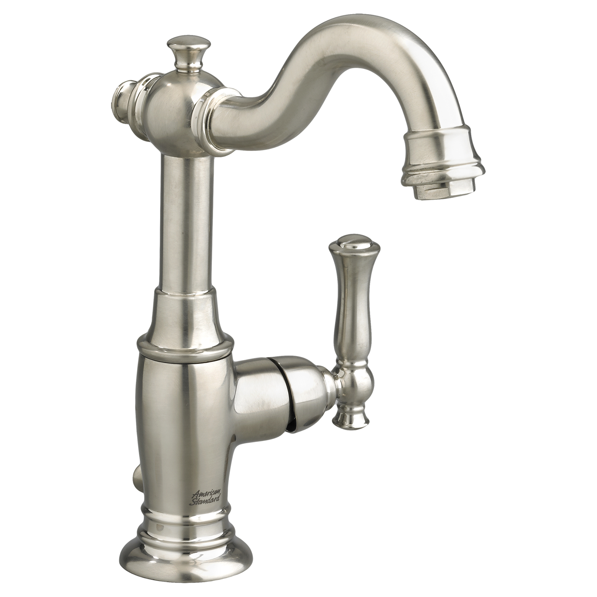 Quentin Single Hole Lavatory Faucet in Brushed Nickel