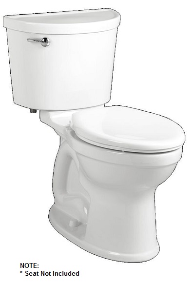 Champion PRO 2-pc Toilet No Seat Elongated Right Height White