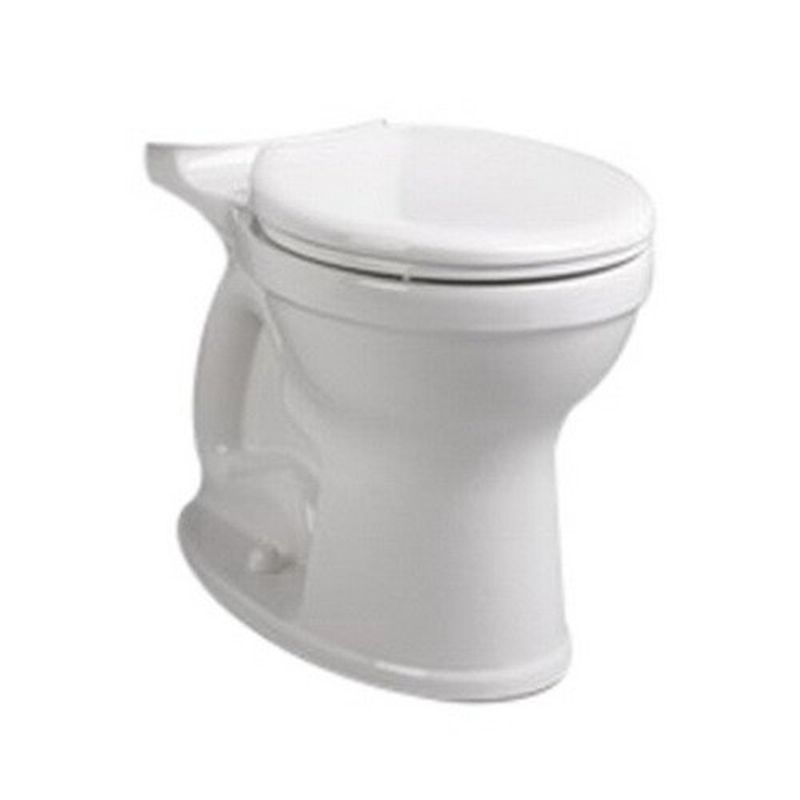 Champion Pro Right Height Toilet Bowl Only Round White **SEAT NOT INCLUDED**