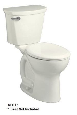 Cadet PRO 2-pc Toilet No Seat Round Front Right Height Linen
