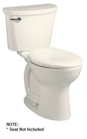 Cadet PRO 2-pc Toilet No Seat Elongated Compact Right Height Linen