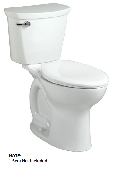 Cadet PRO 2-pc Elongated Toilet w/Wave Flush Kit White