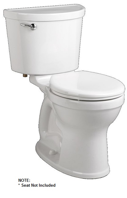 Champion PRO 2-pc Toilet No Seat Round Front Right Height White