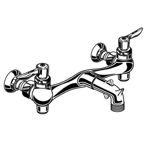 Service Faucet In Rough Chrome