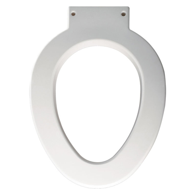 Heavy Duty Elongated Lift/Riser for Toilet Seats in White