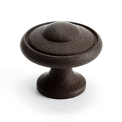 Euro Traditions 1-3/16" Knob in Dull Rust