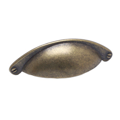 Andante 4-1/16" Cup Pull in Dull Bronze