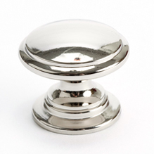 Designers Group 10 1-3/16" Round Knob in Polished Nickel