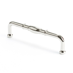 Designers Group 10 4-3/8" Pull in Polished Nickel
