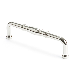 Designers Group 10 6-5/8" Appliance Pull in Polished Nickel