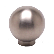 Stainless Steel 1-3/16" Knob in Stainless Steel