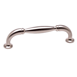 Euro Classica 4-3/8" Pull in Brushed Nickel