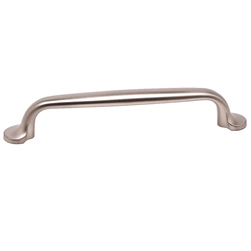 Euro Classica 6-3/8" Pull in Brushed Nickel