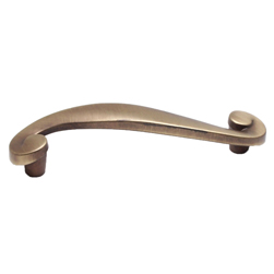 Sonata 4-11/16" Pull in Rustic Brushed Brass