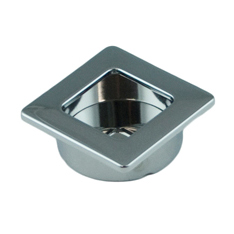 Stylus 1-3/8" Recessed Pull in Polished Chrome