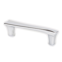 Fluidic 3-25/32" Pull in Polished Chrome