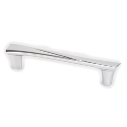 Fluidic 5-3/64" Pull in Polished Chrome