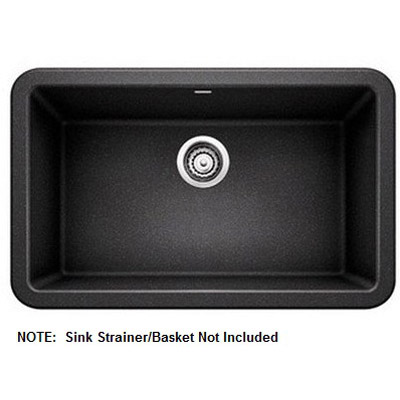 Ikon 30x19x10" Apron Front Single Bowl Sink in Anthracite