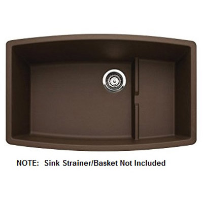 Performa Cascade 32x19-1/2x10" Super Single Sink in Brown