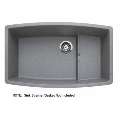 Performa Cascade 32x19-1/2x10" Super Single Sink in Gray