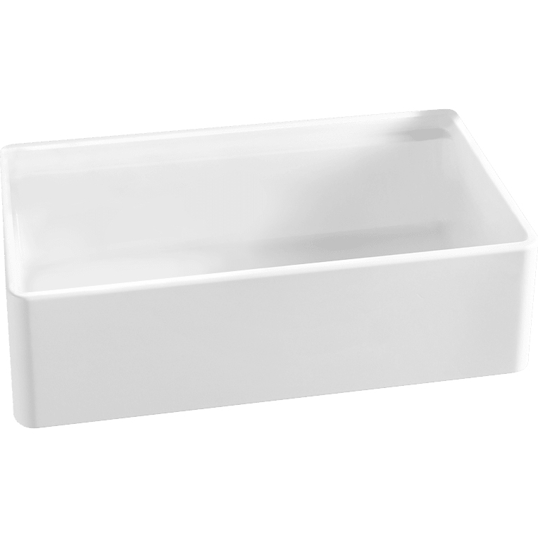 Profina 36x19x10" Apron Front Kitchen Sink in White 