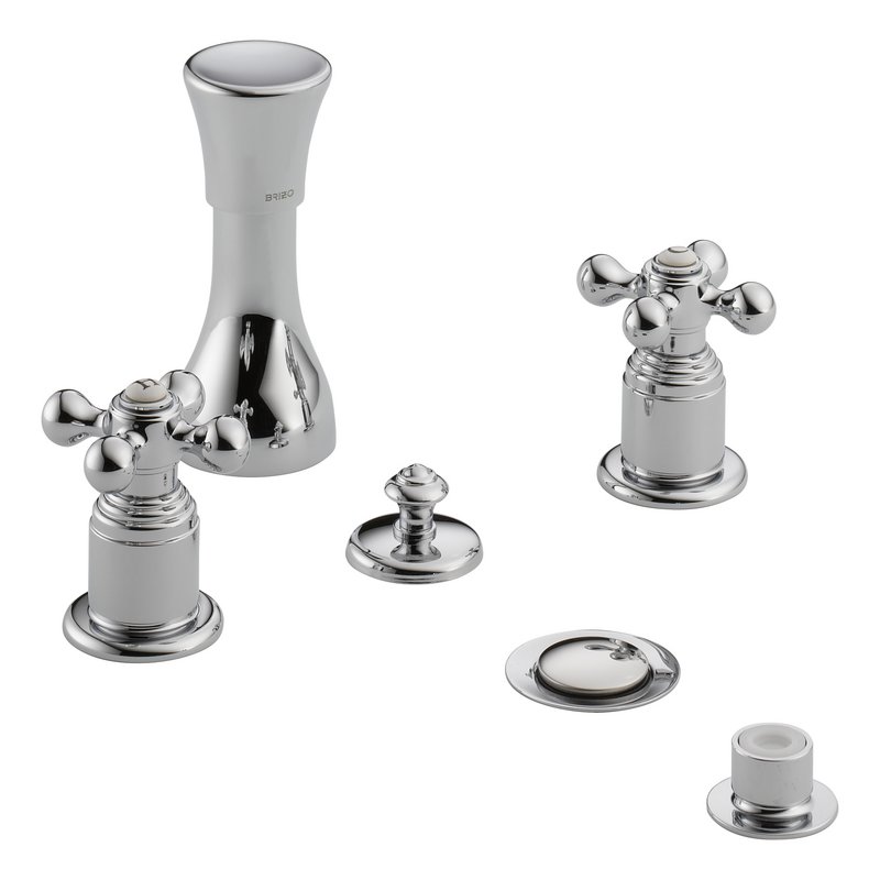 Bidet Faucet w/out Handles in Polished Chrome