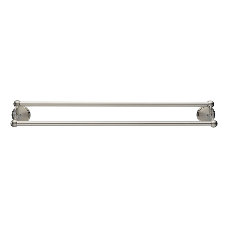 Brizo Traditional 24" Double Towel Bar in Brushed Nickel