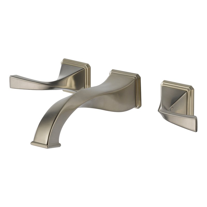 Brizo Virage Wall Mount Lavatory Faucet in Polished Nickel