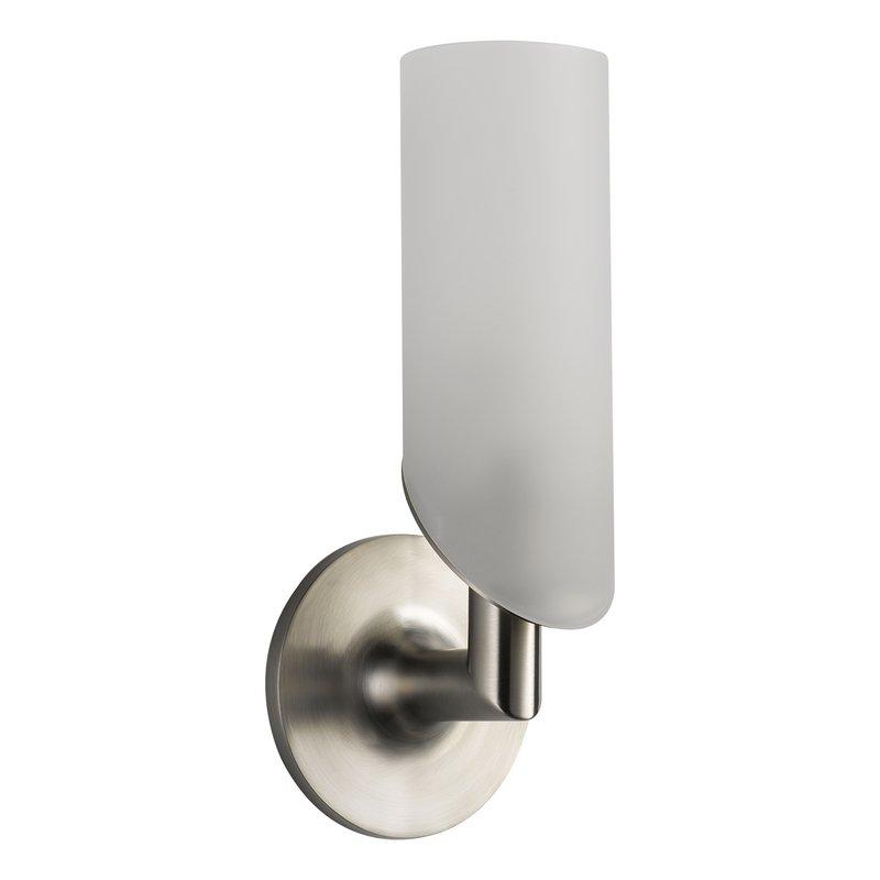 Brizo Odin Single Bathroom Light Sconce in Brushed Nickel