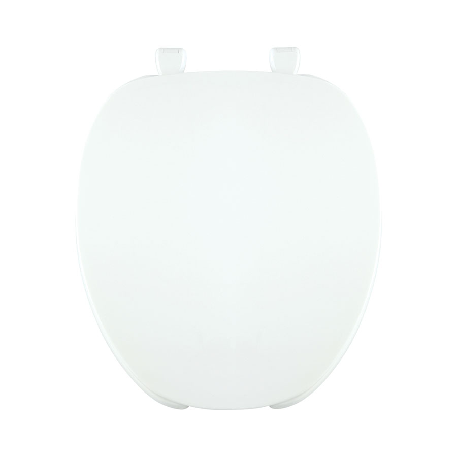 Toilet Seat Round Light-Duty Commercial White