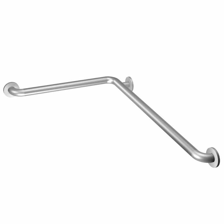 Home Care 24x36 L-Shaped Grab Bar in Stainless