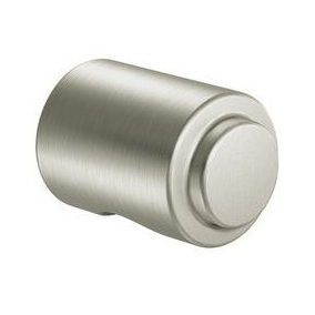 Iso Round Cabinet Knob in Brushed Nickel