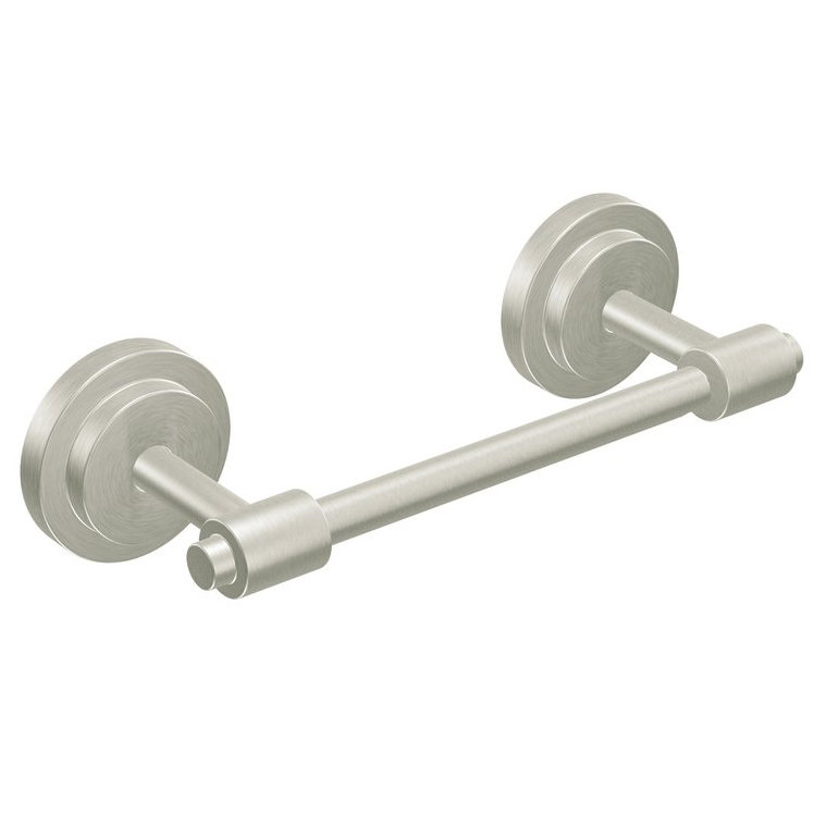 Iso Pivoting Toilet Paper Holder in Brushed Nickel