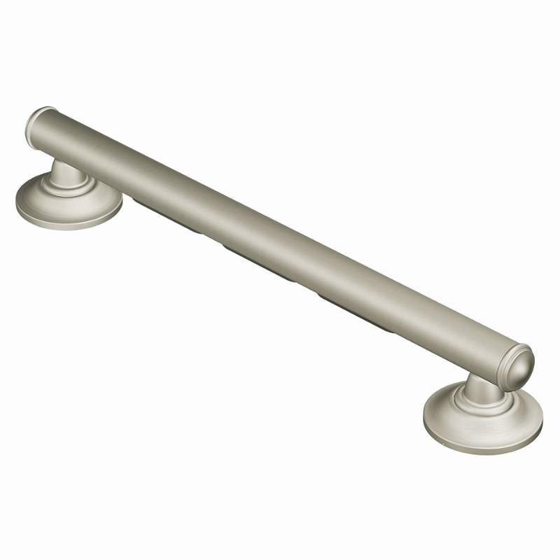 Home Care 24" Grab Bar w/Grip Pads in Brushed Nickel