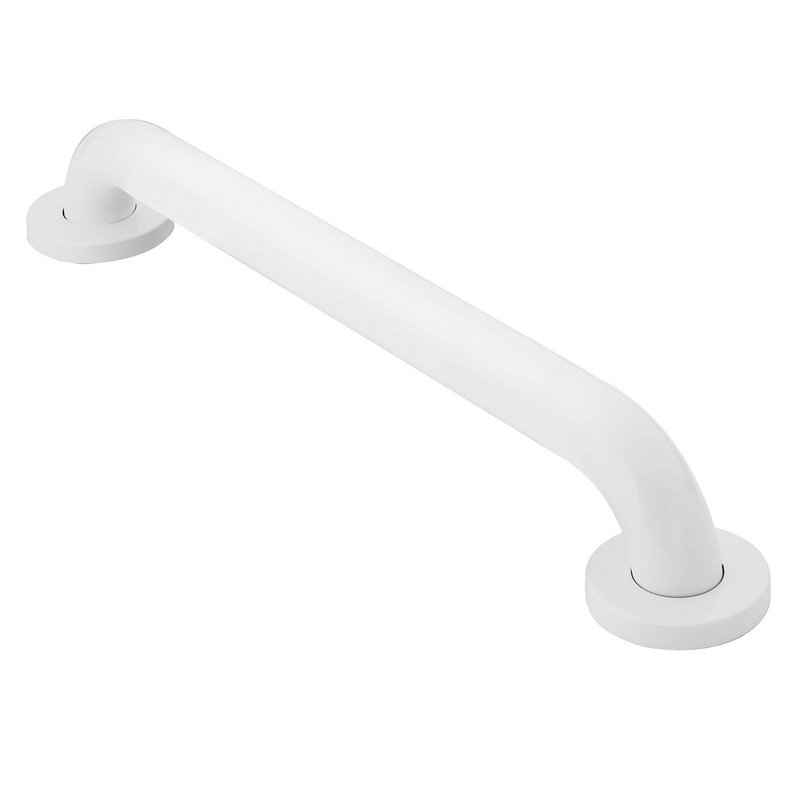 Home Care 12" Grab Bar w/Concealed Screw in White