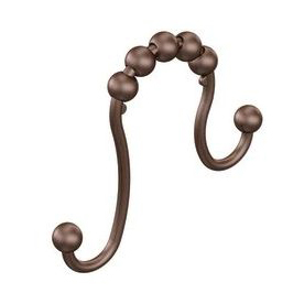 Double Shower Curtain Ring in Old World Bronze