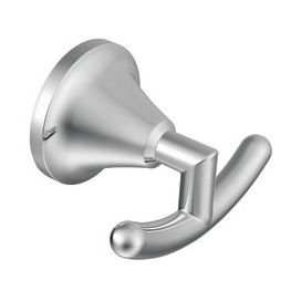 Icon Double Robe Hook in Chrome