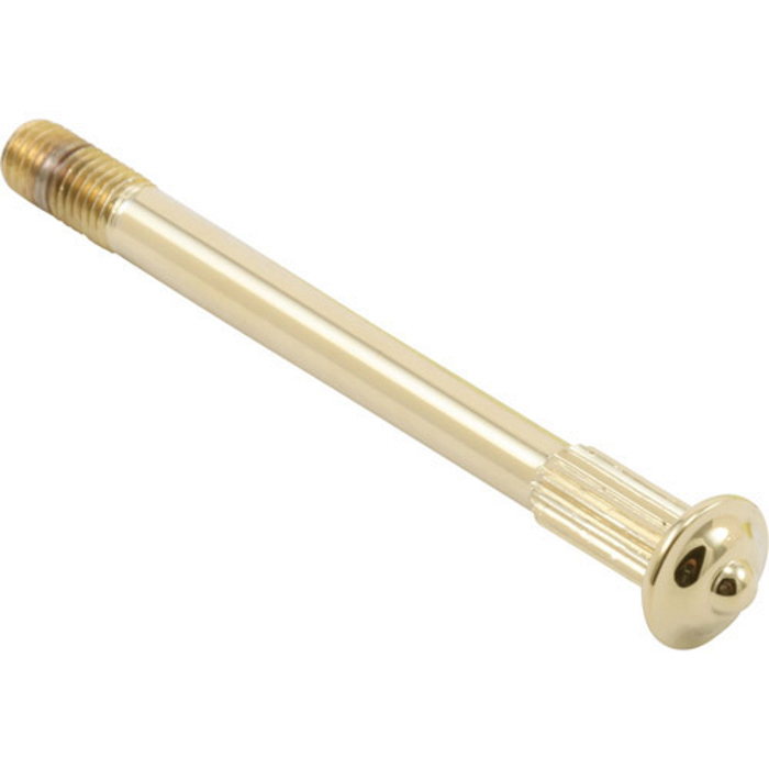 Spindle for Lever Handle in Polished Brass