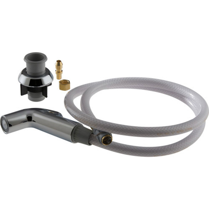 Kitchen Spray and Hose Assembly in Chrome