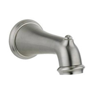 Non-Diverter 7-1/2" Tub Spout in Stainless