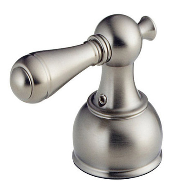 Traditional Lever Handle Set in Stainless (2 pc)