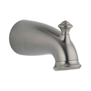 Leland Tub Spout w/Pull-Up Diverter in Stainless