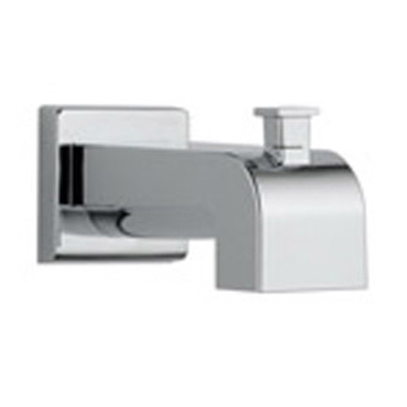 Arzo 6-1/2" Tub Spout w/Pull-Up Diverter in Chrome