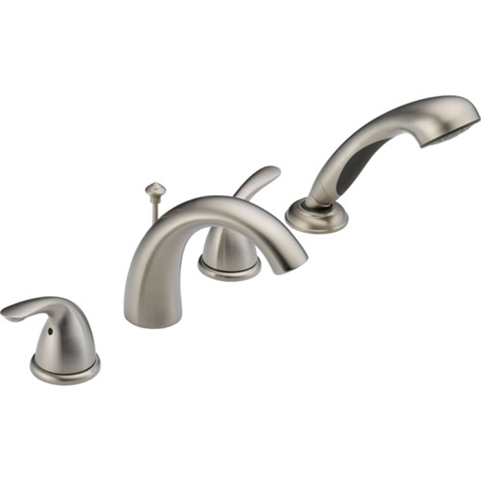 Classic Tub Filler W/Handshower Trim In Stainless